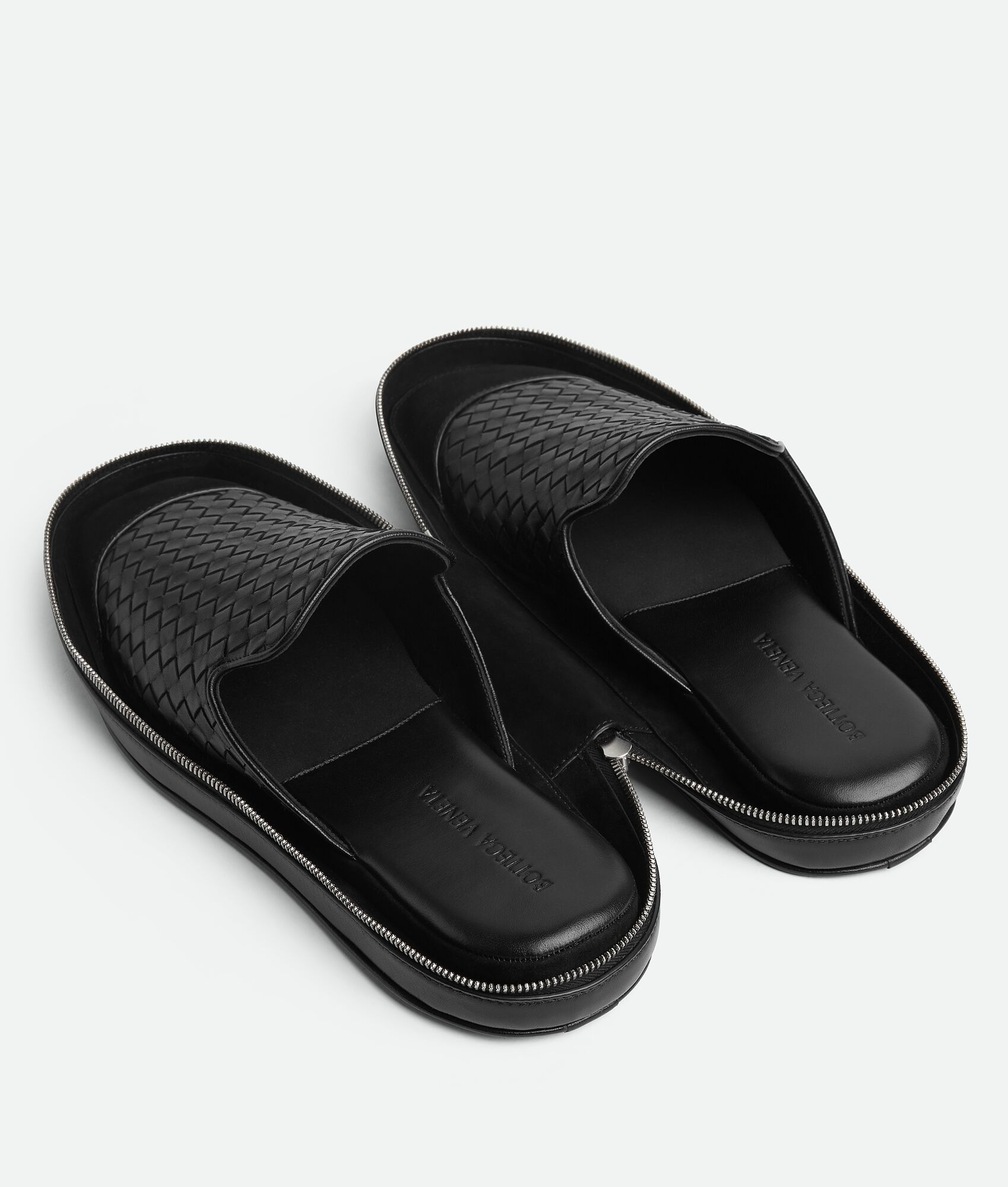  Dép Nữ Bottega Veneta Palazzo Slipper Travel 'Black' 