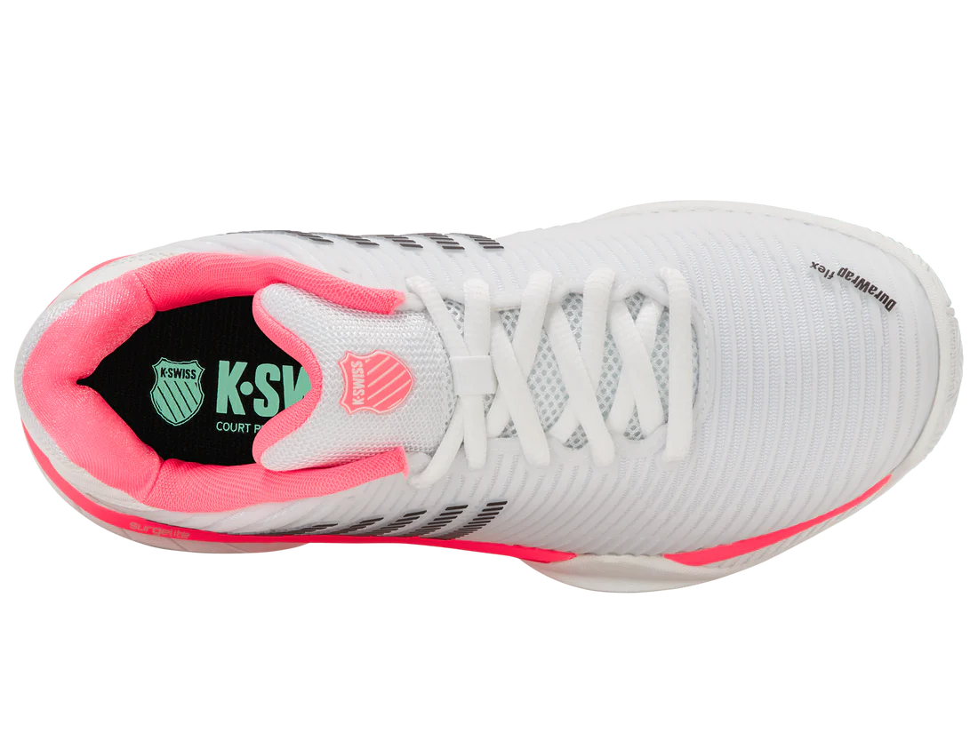  Giày Nữ Kswiss Hypercourt 2 Wide ‘Neon Pink' 