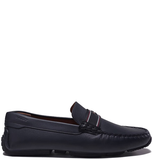  Giày Nam Bally Moccasin Leather 'Navy' 