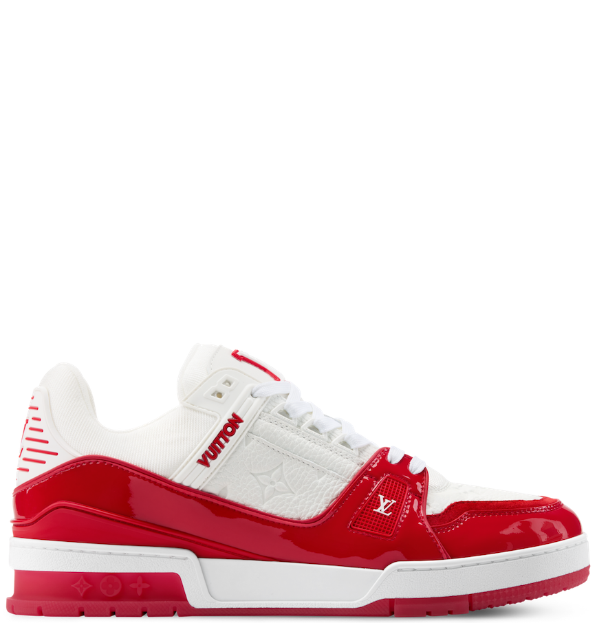  Giày Nam Louis Vuitton LV Trainer 'Red' 