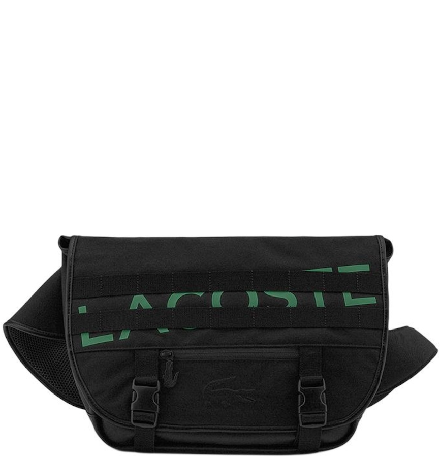  Túi Lacoste Messenger Bag 'Black' 