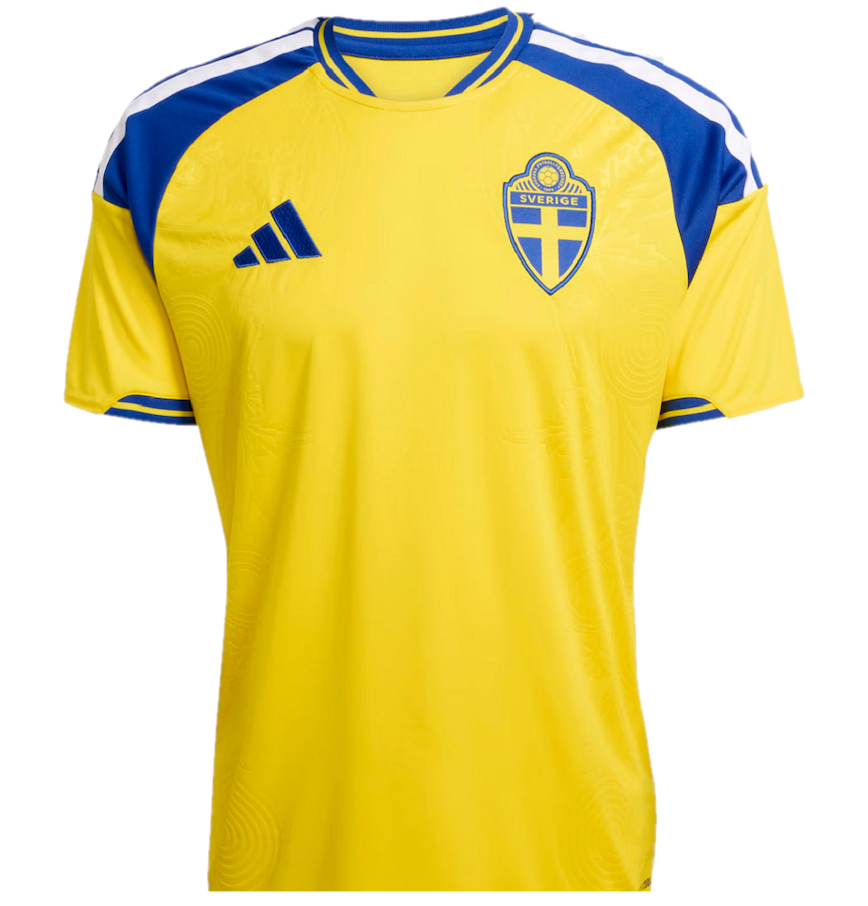 Áo Adidas Sweden 26 Home Jersey 'Yellow' 