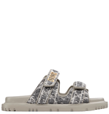  Dép Nữ Dior Dioract Slide 'Gray' 
