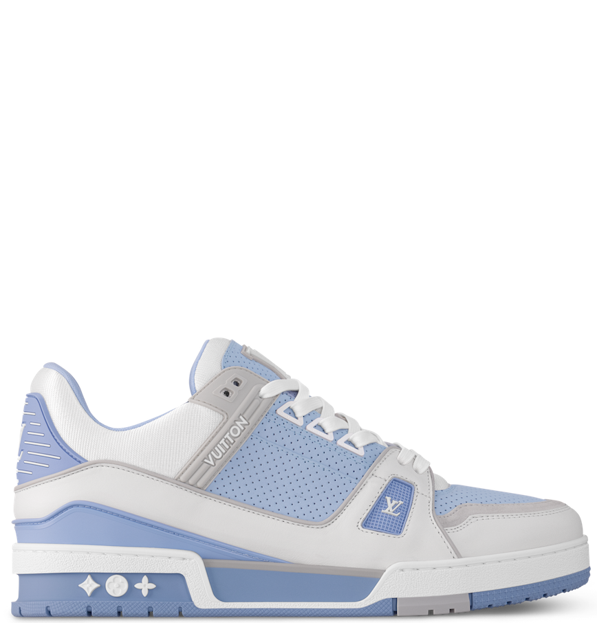  Giày Nam Louis Vuitton LV Trainer 'Blue' 