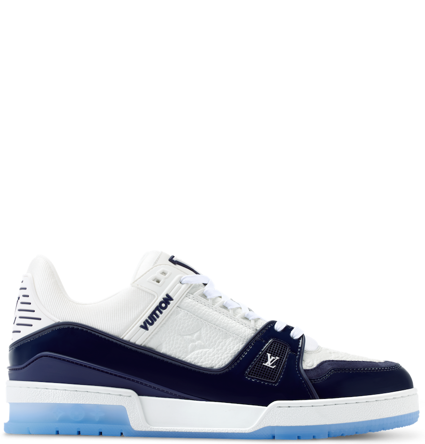  Giày Nam Louis Vuitton LV Trainer 'Blue' 
