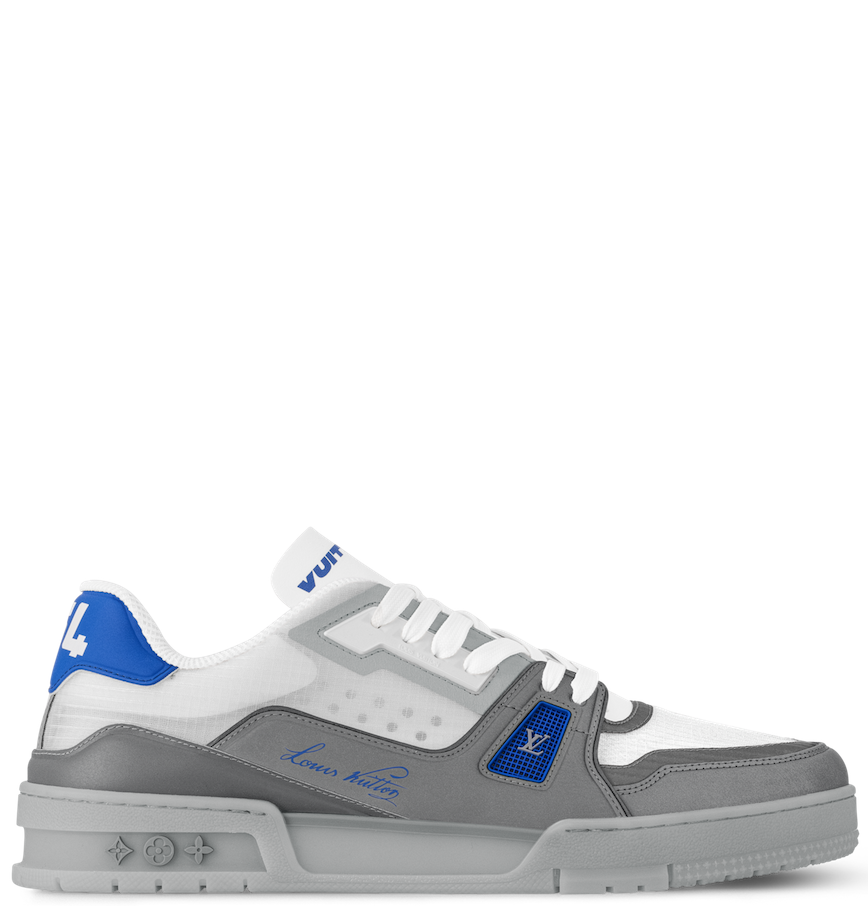  Giày Nam Louis Vuitton LV Trainer 'Grey' 