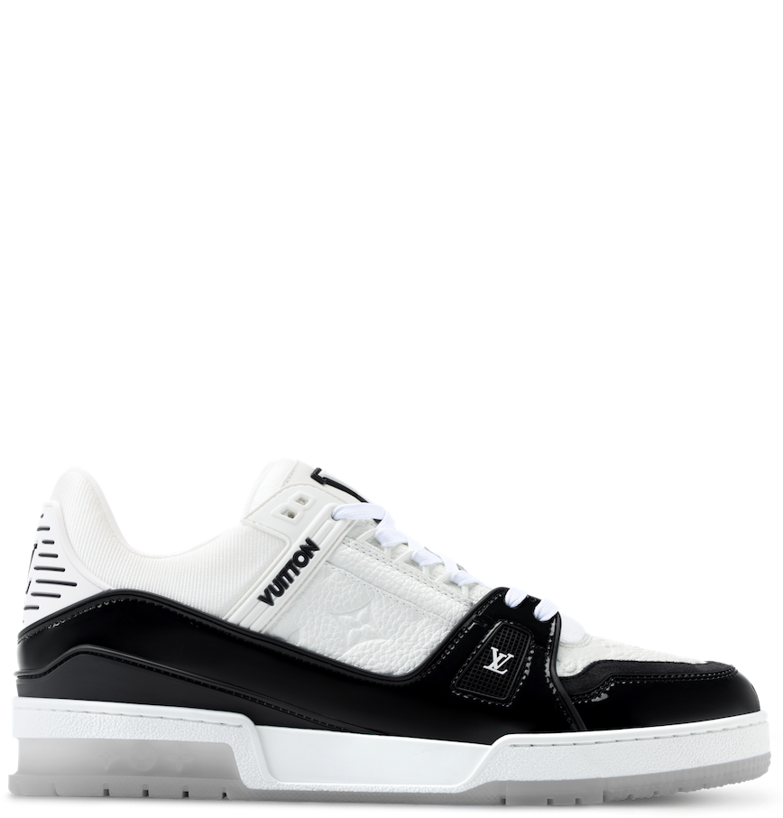  Giày Nữ Louis Vuitton LV Trainer 'Black' 