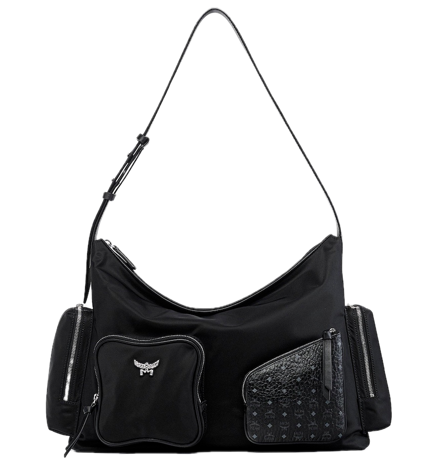  Túi Nữ MCM Aren Zip Hobo 'Black' 