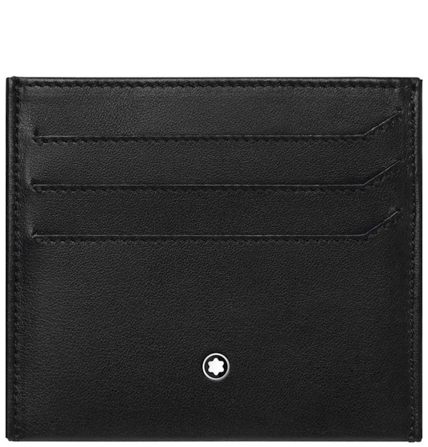  Ví MontBlanc Leather Card Holder 'Black' 