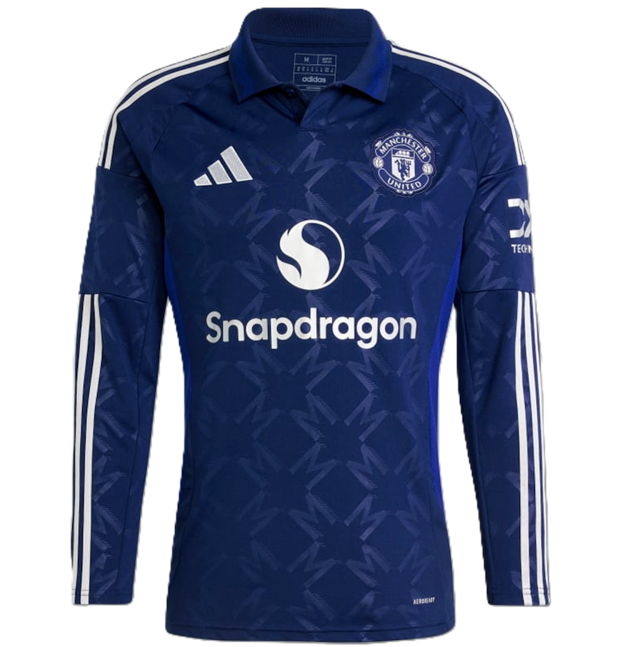  Áo Adidas Manchester United 24/25 Long Sleeve Away Jersey 'Blue' 