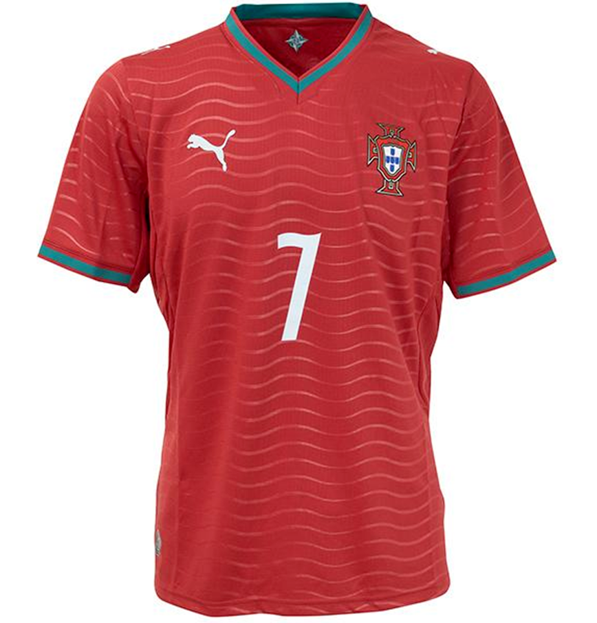  Áo Puma Portugal National Team Short Sleeve Jersey 2026 'Red' 