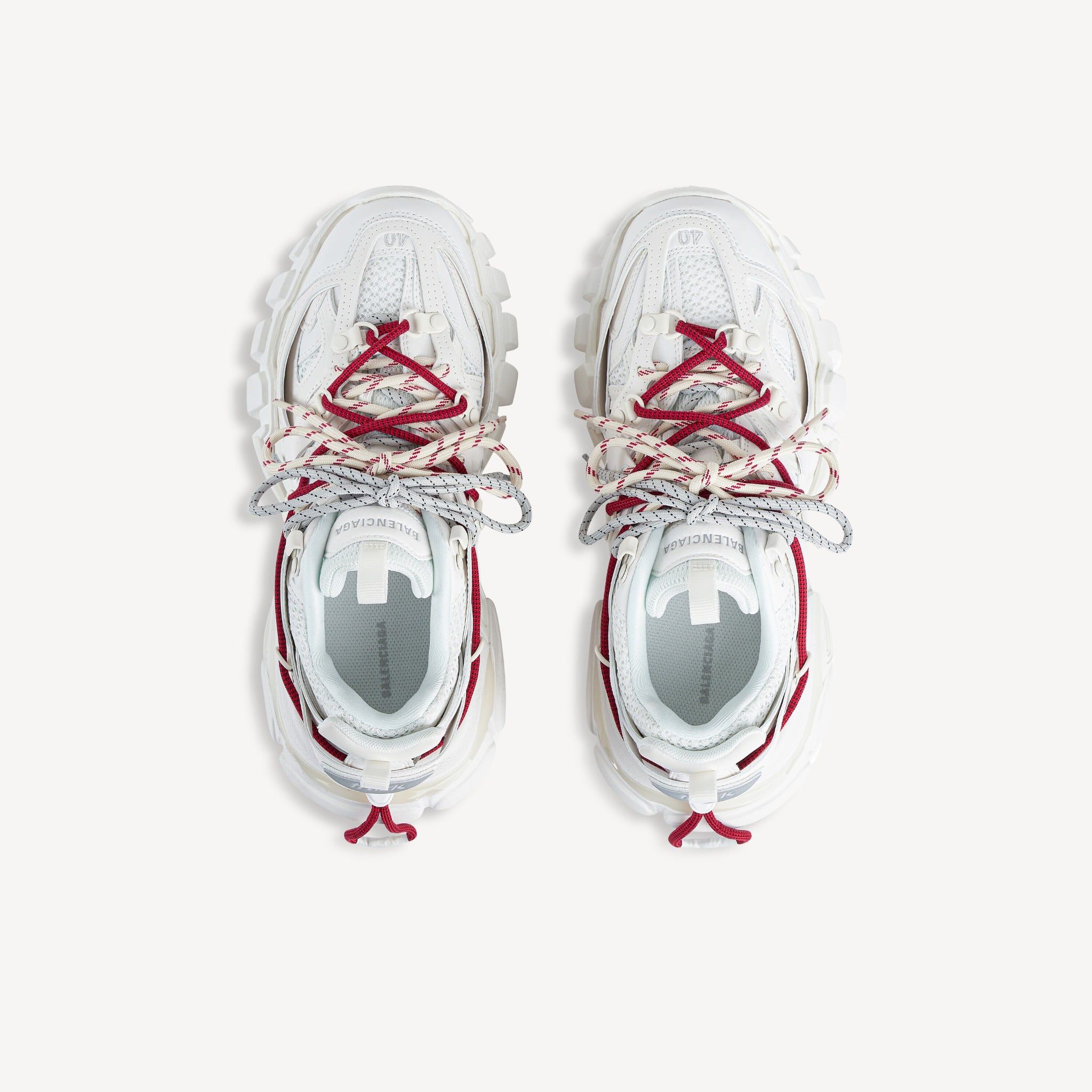  Giày Nam Balenciaga Track Trail Laces Sneaker 'White' 