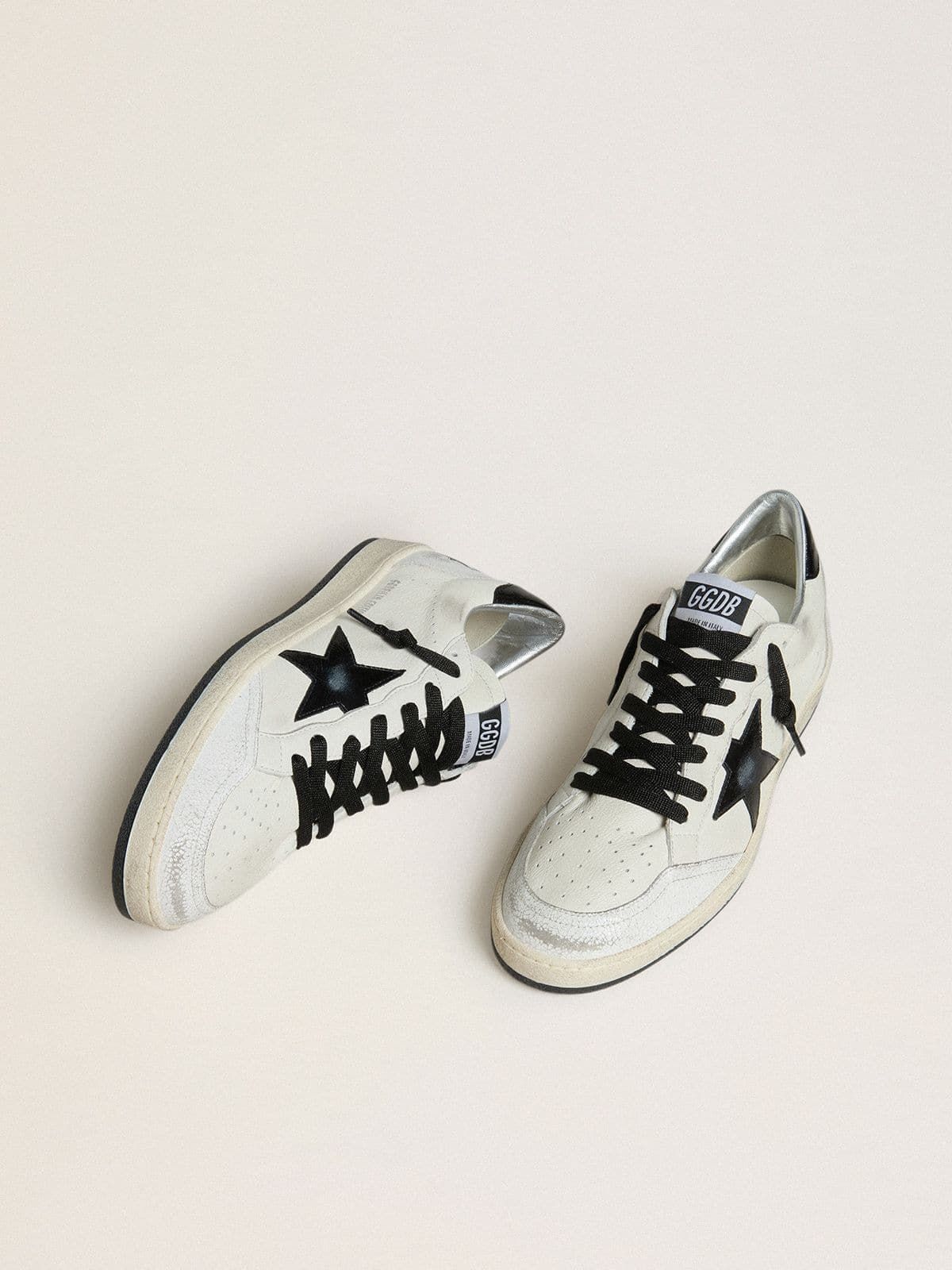  Giày Nam Golden Goose Ball Star Wishes 'White' 