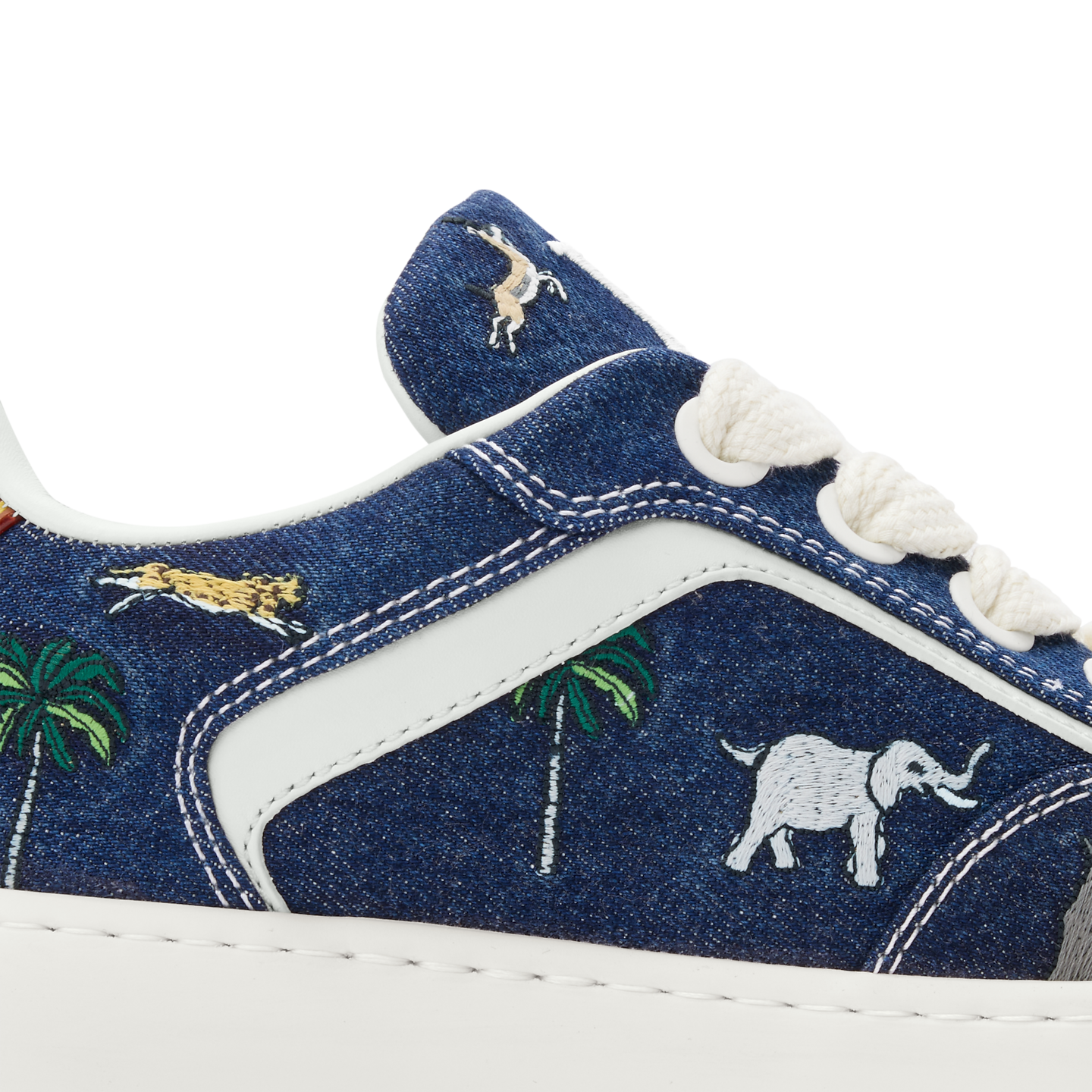  Giày Nam Louis Vuitton x The Darjeeling Tilted Trainers 'Navy' 