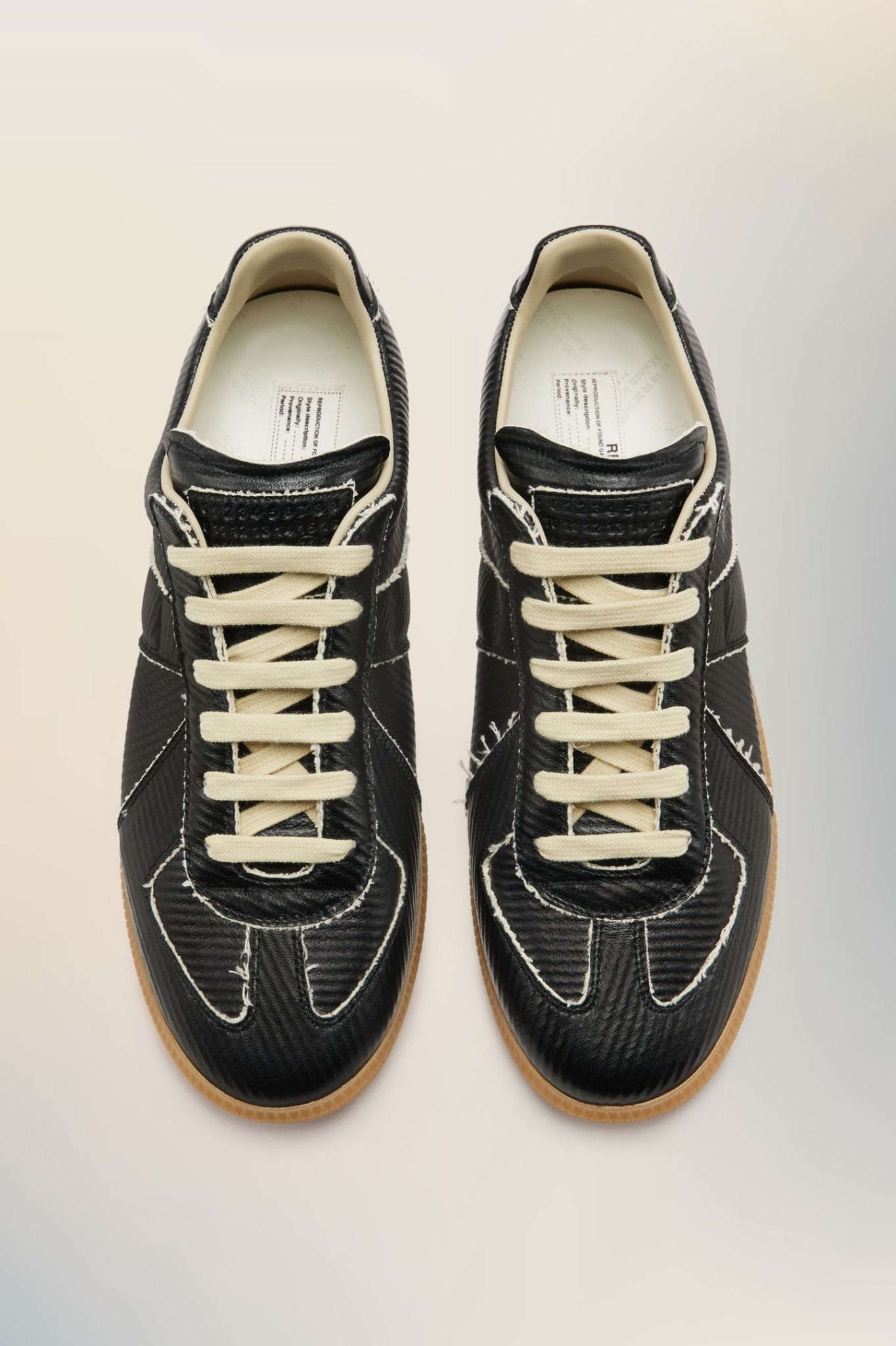  Giày Nam Maison Margiela Replica Sneakers 'Black' 