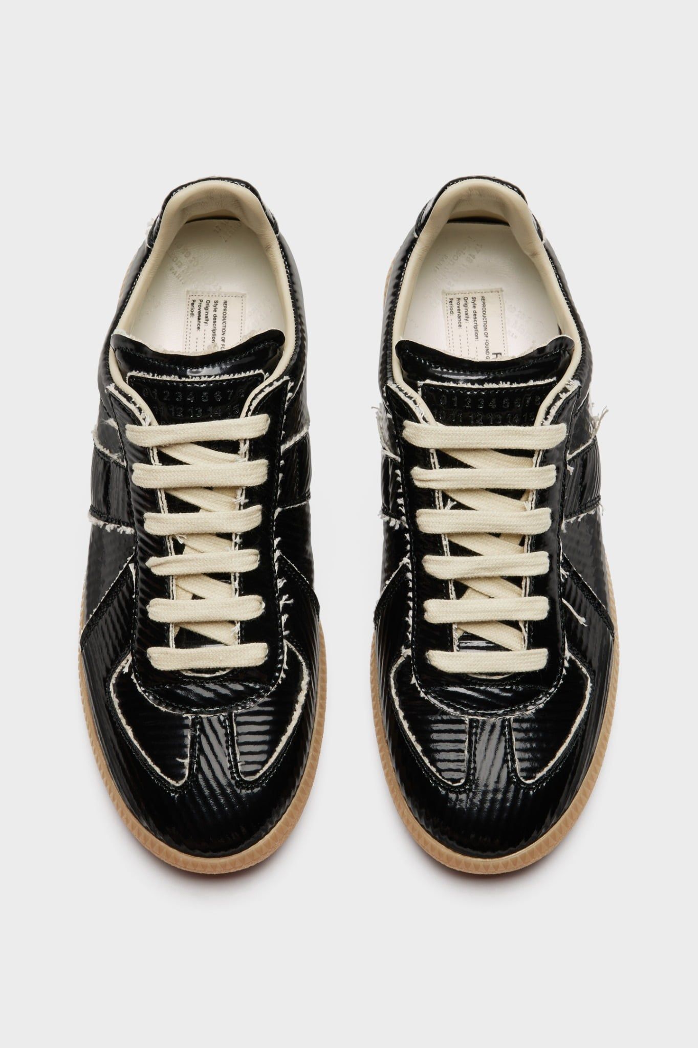  Giày Nữ Maison Margiela Replica Sneakers 'Black' 