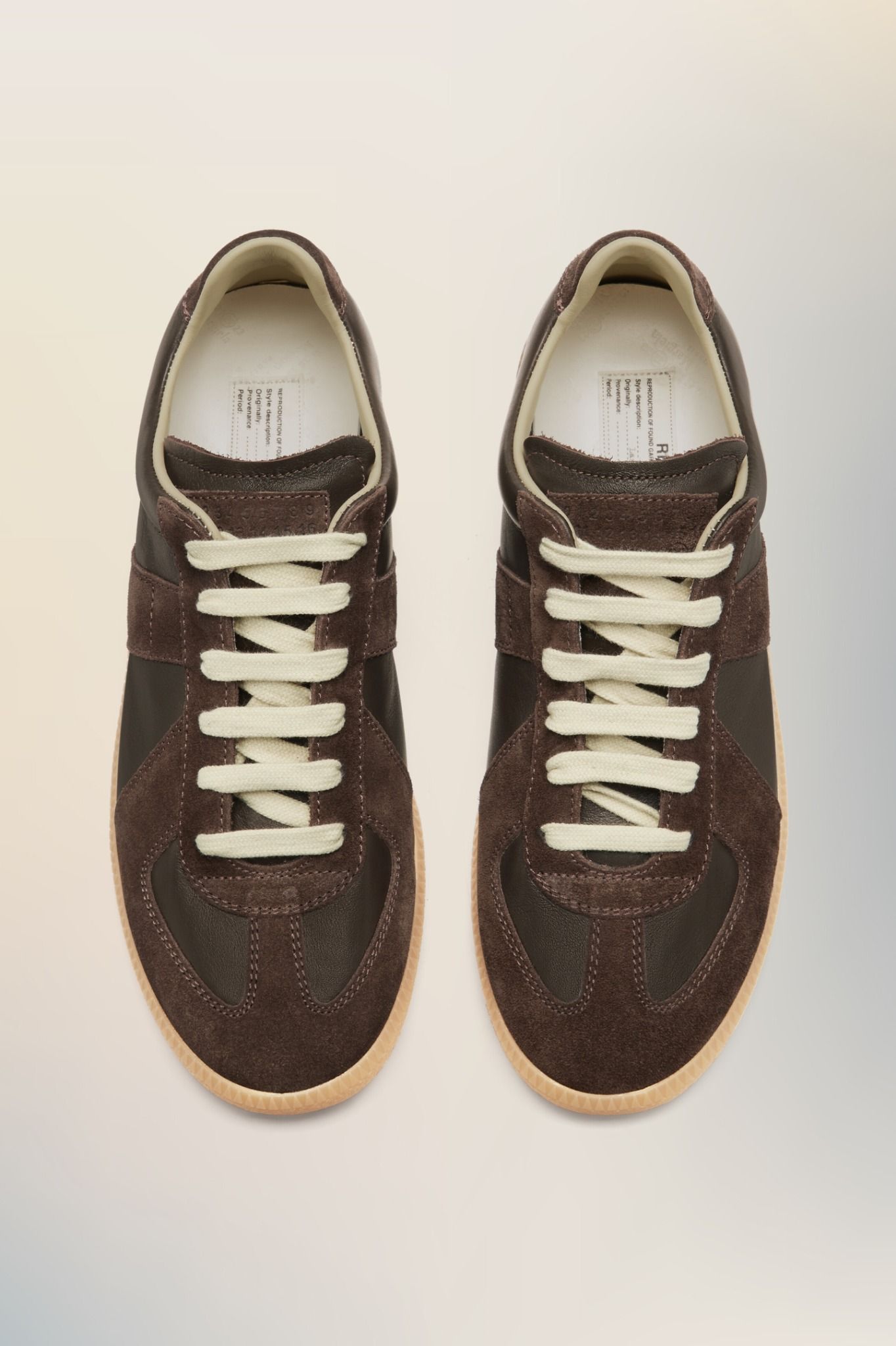  Giày Nam Maison Margiela Replica Sneakers 'Brown' 