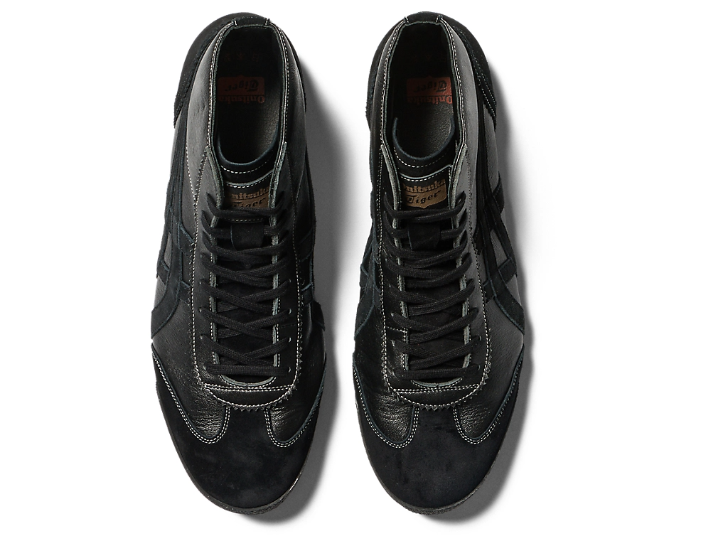  Giày Nam Onitsuka Tiger Mexico Mid Runner Deluxe 'Black' 