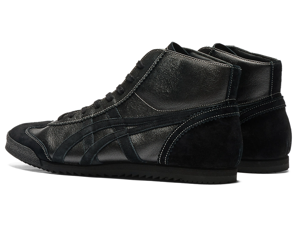  Giày Nam Onitsuka Tiger Mexico Mid Runner Deluxe 'Black' 