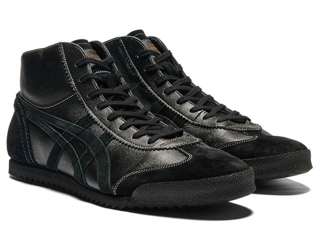  Giày Nam Onitsuka Tiger Mexico Mid Runner Deluxe 'Black' 