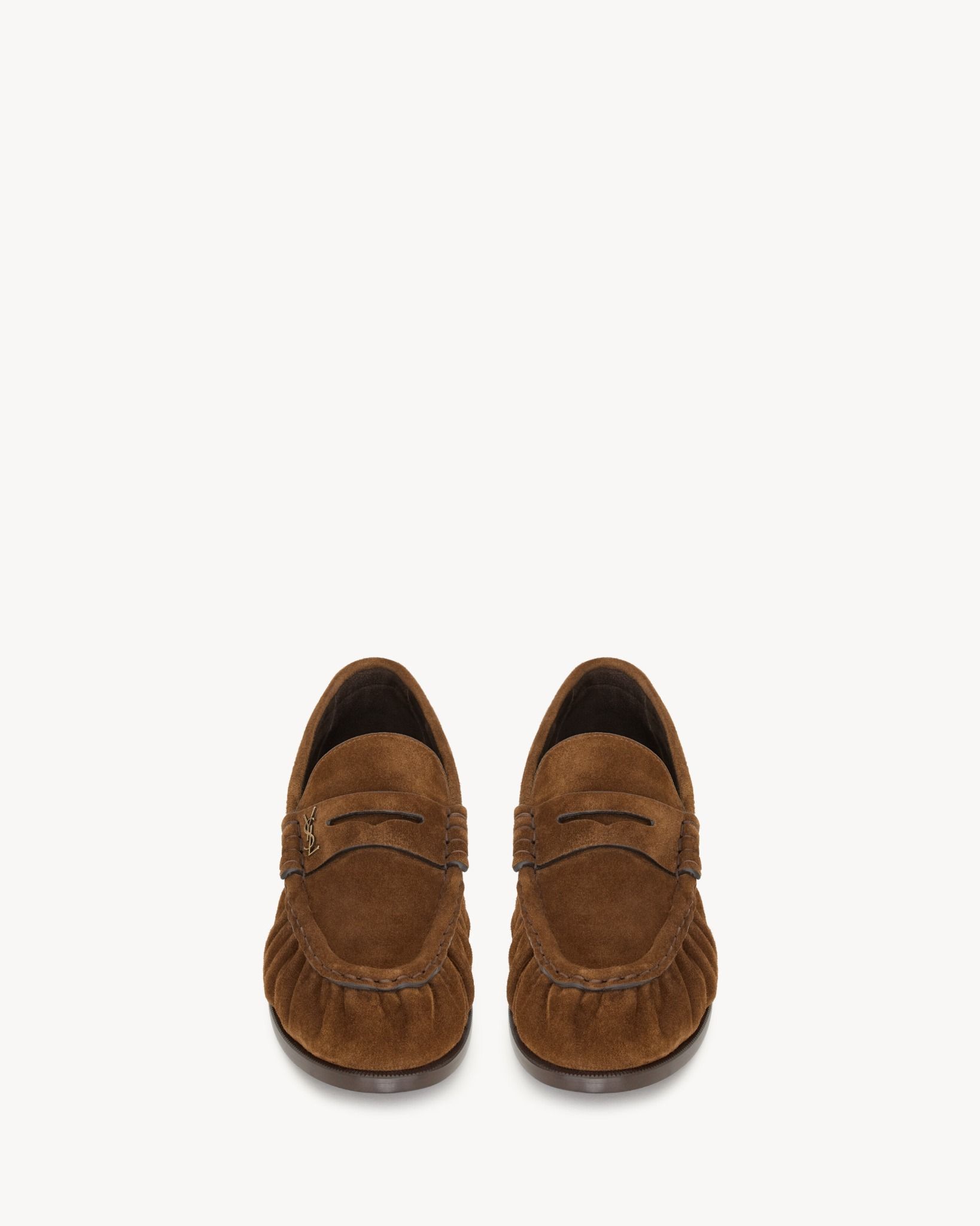  Giày Nam Saint Laurent Le Loafer Supple 'Dark Havana' 