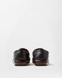  Giày Nam Versace Guanto Leather Loafers 'Black' 