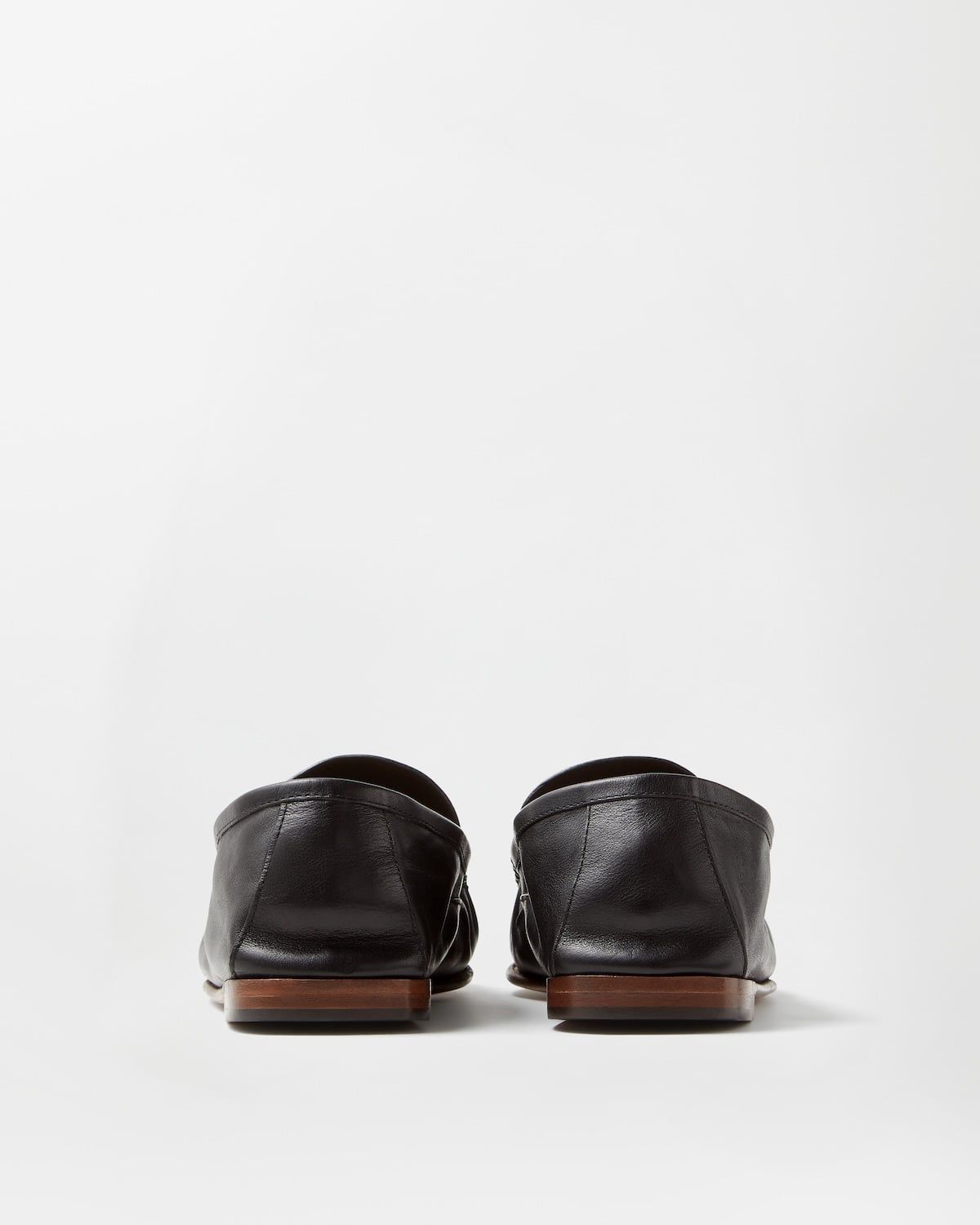  Giày Nam Versace Guanto Leather Loafers 'Black' 