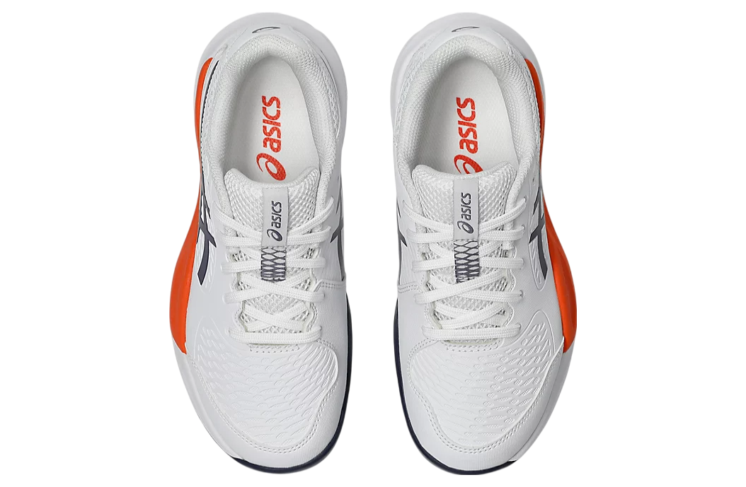  Giày Nữ Asics Gel-Resolution X GS 'White Greyish Purple' 