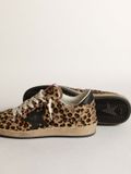  Giày Nữ Golden Goose Ball Star 'Leopard-print' 