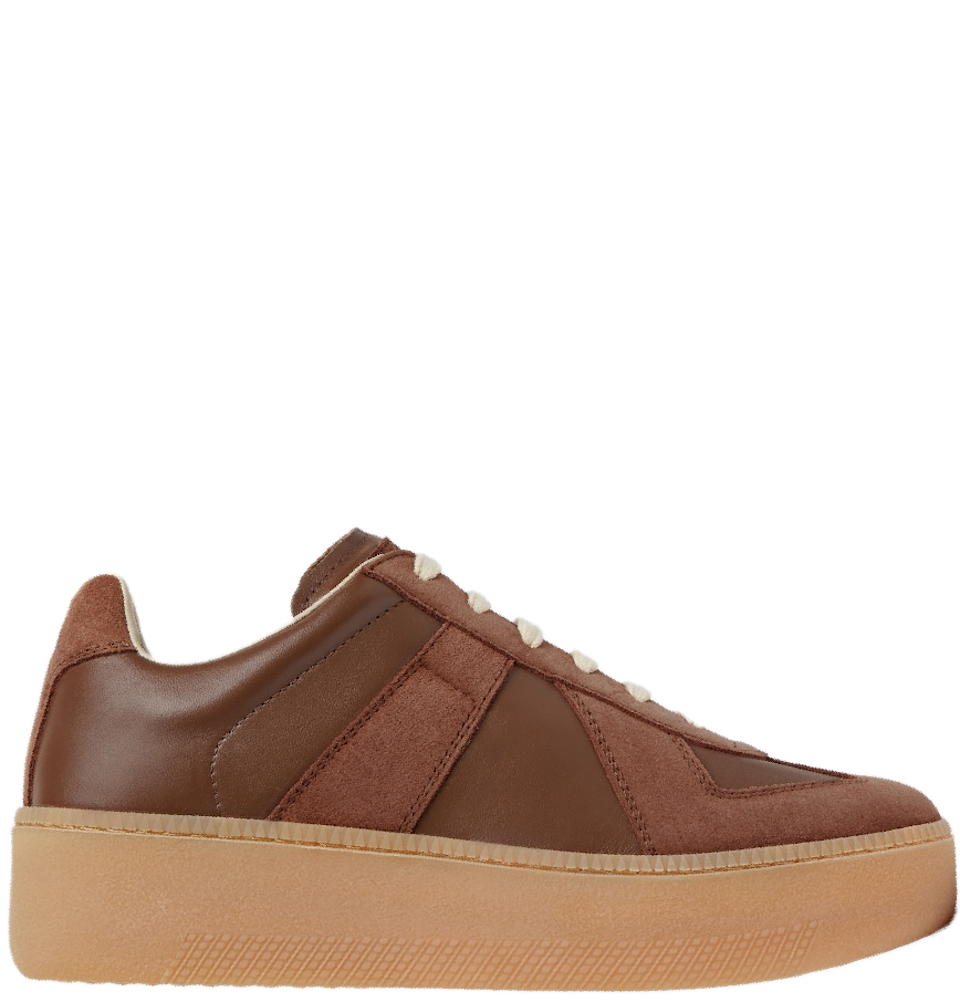  Giày Nữ Maison Margiela Replica Wedge 'Adobe Brown' 