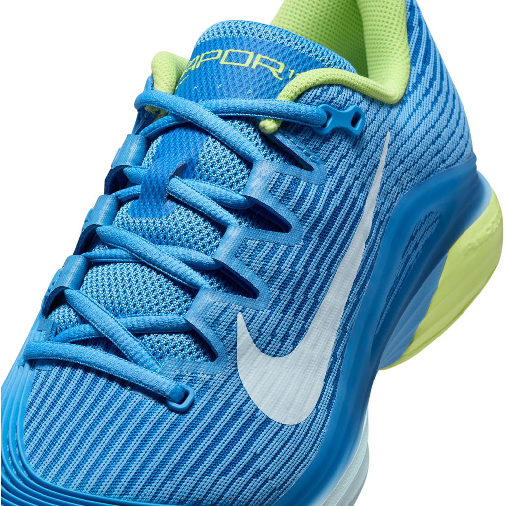  Giày Nữ Nike Court Air Zoom Vapor 12 HC 'Blue Light Lemon' 