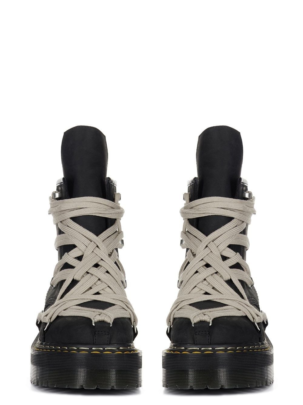  Giày Nữ Rick Owens x Dr. Martens 1460 Boots 'Black' 