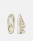  Giày Nữ Versace Greca Jacquard Trainers 'Beige' 