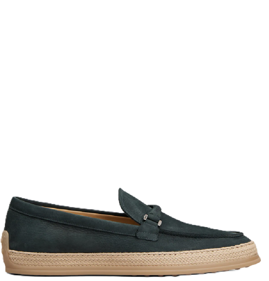  Giày Nam Tod's Loafers In Nubuck 'Blue' 