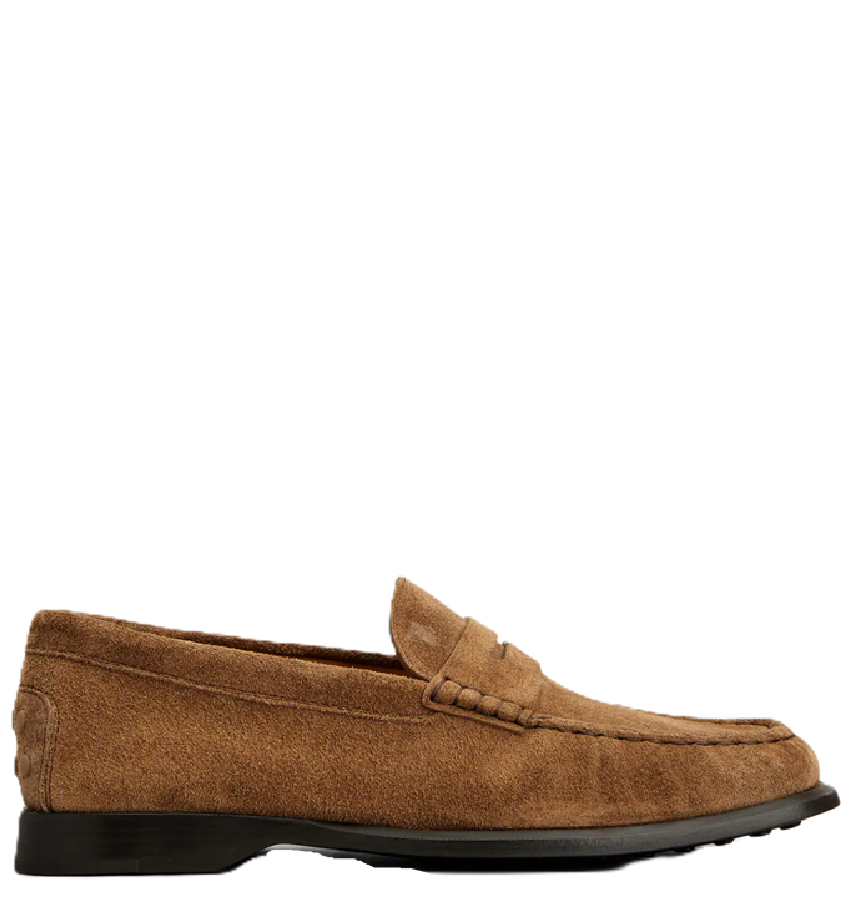  Giày Nam Tod's Loafers In Suede 'Brown' 