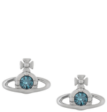  Khuyên Tai Nữ Vivienne Westwood Nano Solitaire 'Silver' 