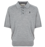  Áo Ami De Coeur Short Sleeves Polo 'Grey' 