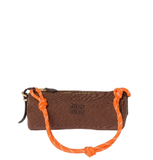  Túi Nữ Miu Miu Gabardine Pouch 'Cocoa Brown' 