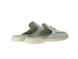  Giày Nữ Loro Piana Babouche Charms Walk Loafer 'Eucalyptus' 