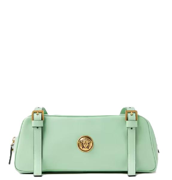 Túi Nữ Versace Emblème Nappa Bowling Bag 'Green' 