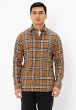  Áo Nam Burberry Shefford Long-sleeve Shirts 'Taupe' 