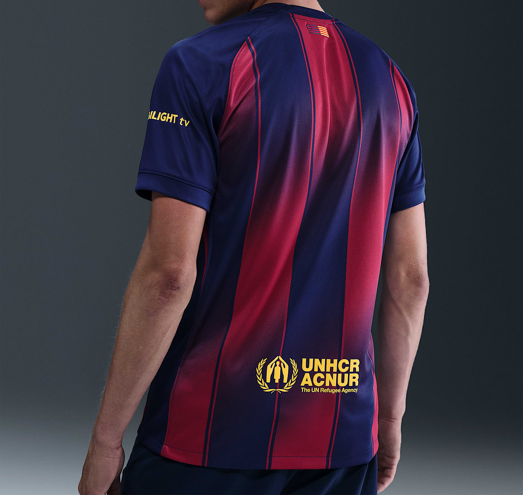  Áo Nike Barcelona 2025/26 Stadium Home 'Blue Red' 