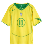  Áo Nike Brazil 2004 Total 90 Reissue 'Yellow Green' 
