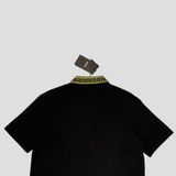  Áo Nữ Versace Greca Motif Polo 'Black' 