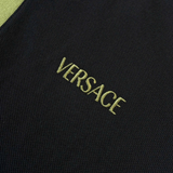  Áo Nữ Versace Greca Motif Polo 'Black' 