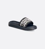  Dép Nữ Dior Dioriviera Dway Slide 'Deep Blue' 