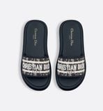  Dép Nữ Dior Dioriviera Dway Slide 'Deep Blue' 