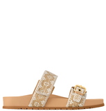  Dép Nữ Louis Vuitton Bom Dia Flat Comfort Mules 'Beige' 