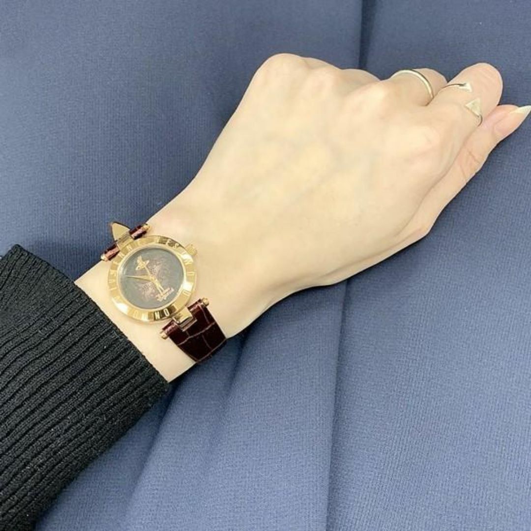  Đồng Hồ Nữ Vivienne Westwood Quartz Watch 'Purple' 