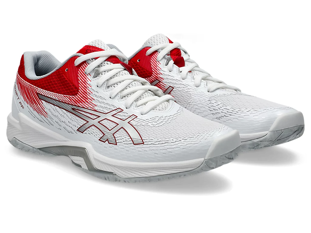  Giày Nam Asics V-Swift FF 4 'White Classic Red' 